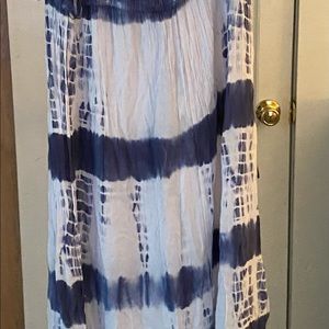 Crop top maxi dress never been worn